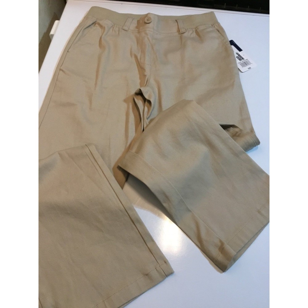 Izod Stretch Waist Skinny Khaki Pants Size 12 NWT Girl's